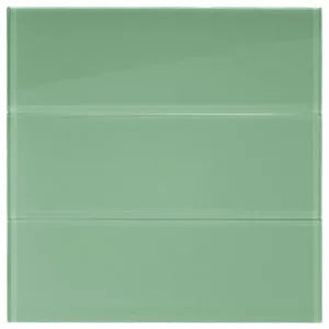 Sage Glass 4" x 12" Subway Tile - Pebble Tile Shop