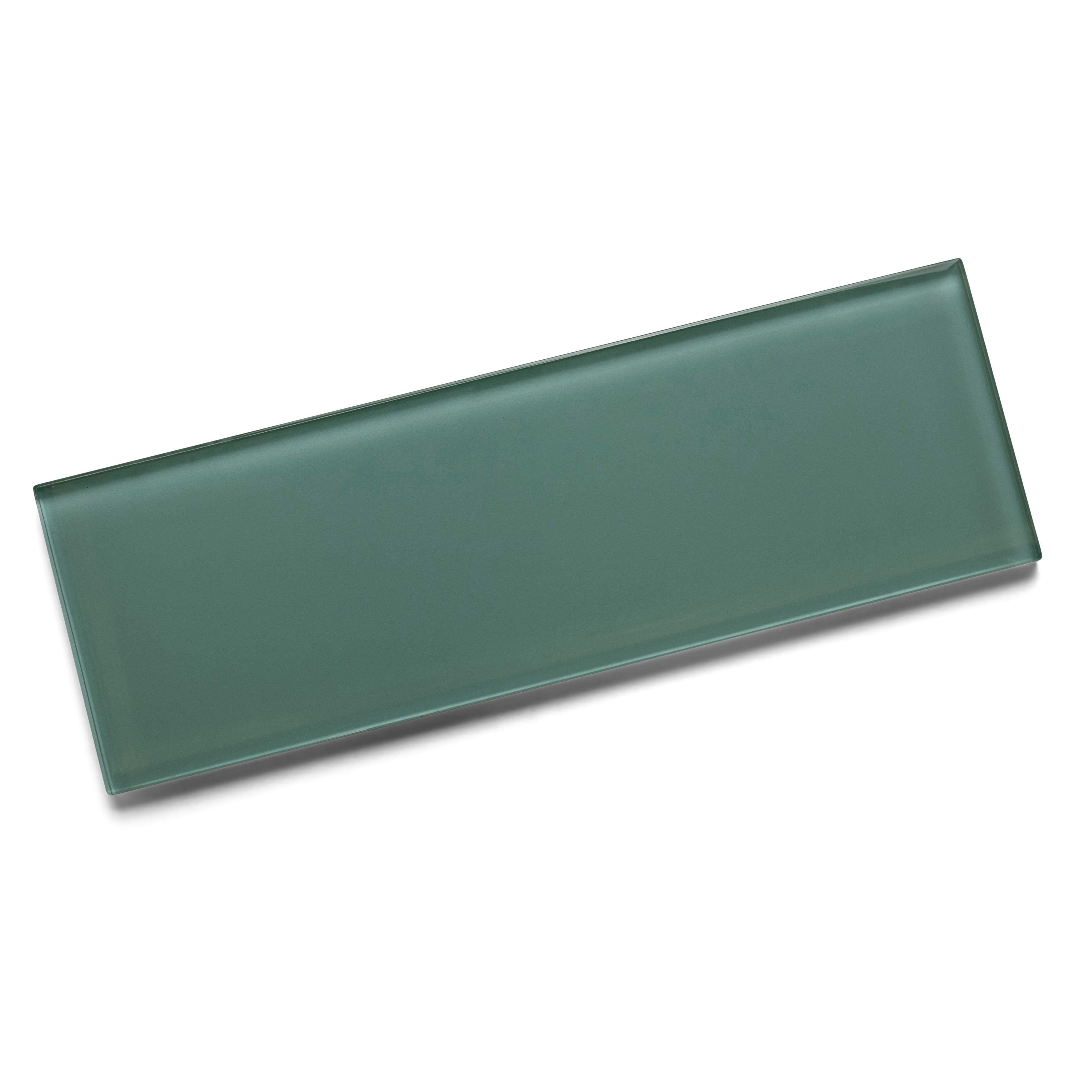 Sage Glass 4" x 12" Subway Tile - Pebble Tile Shop