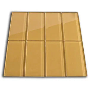 Sahara Glass Subway Tile - Pebble Tile Shop