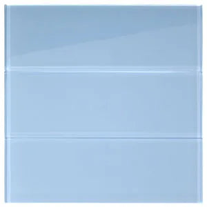 Sky Glass 4" x 12" Subway Tile - Pebble Tile Shop