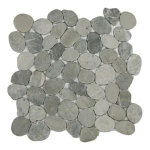 Sliced Bali Cloud Pebble Tile - Pebble Tile Shop