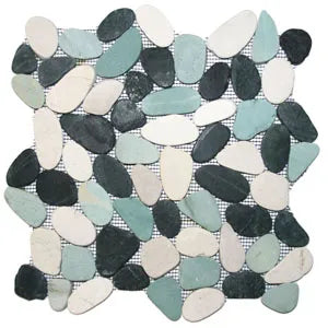 Sliced Bali Turtle Pebble Tile - Pebble Tile Shop