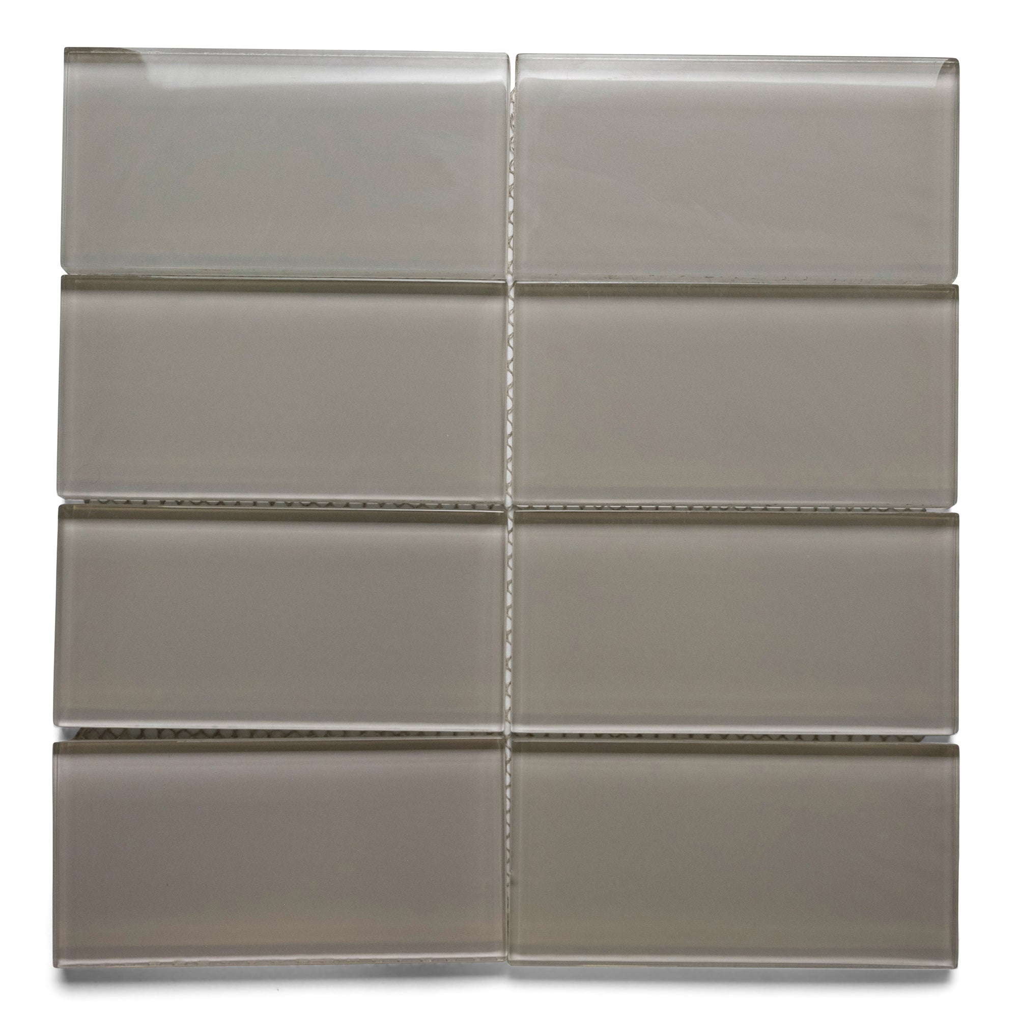 Smoke Glass Subway Tile | Pebble Tile Shop