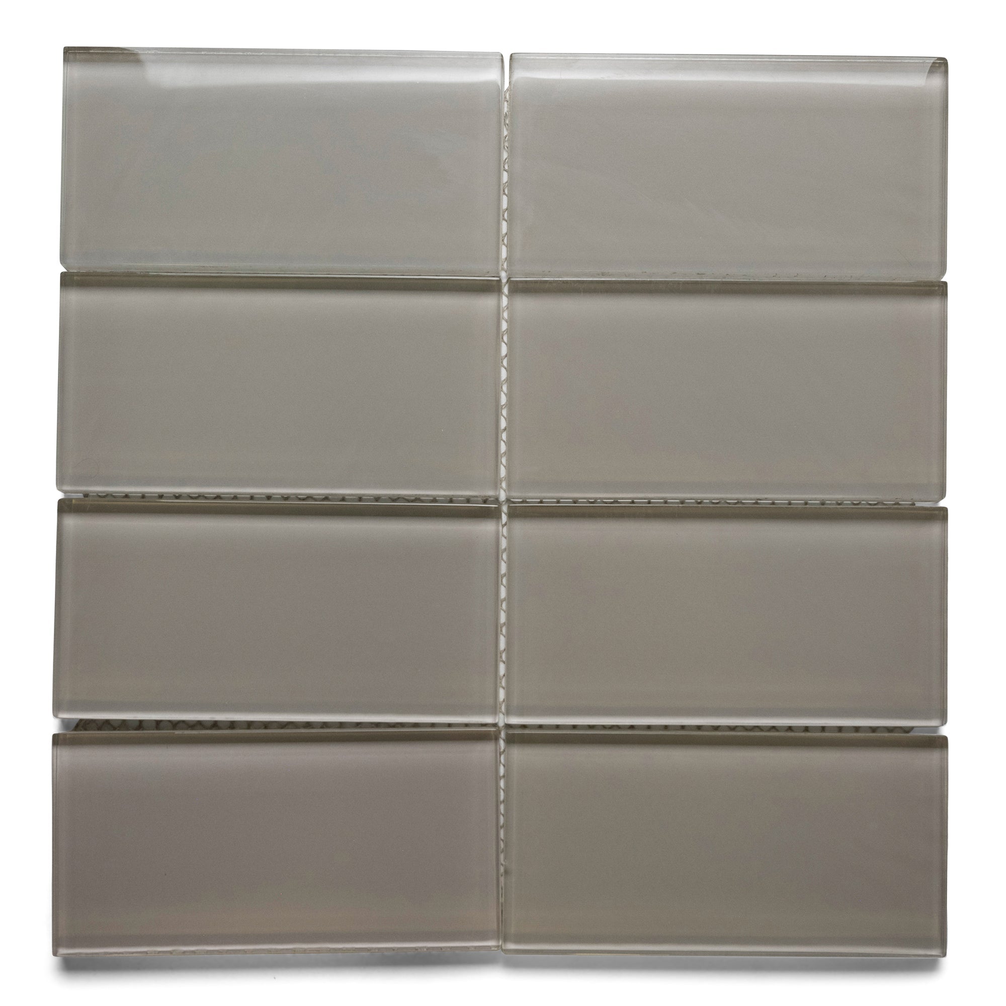 Smoke Glass Subway Tile - Pebble Tile Shop