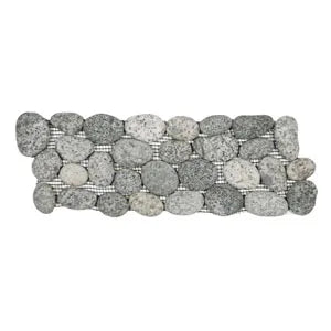 Speckled Pebble Tile Border - Pebble Tile Shop