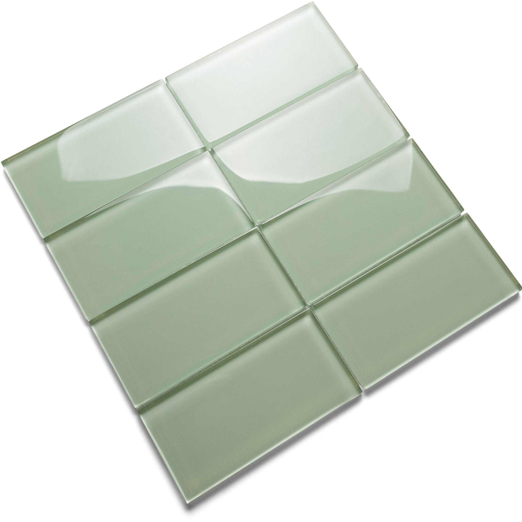 Surf Glass Subway Tile - Pebble Tile Shop