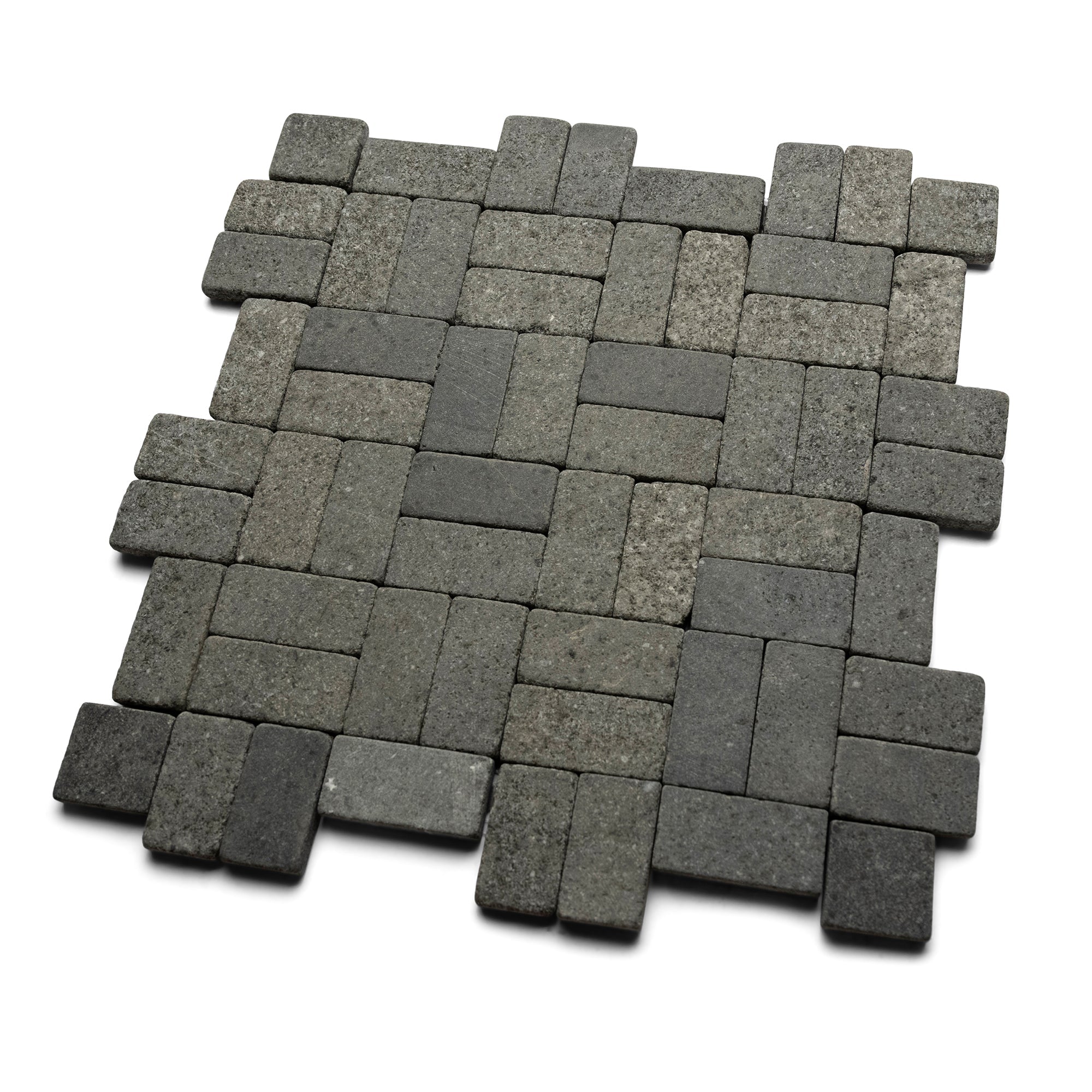 Black New Antique Mosaic - Pebble Tile Shop