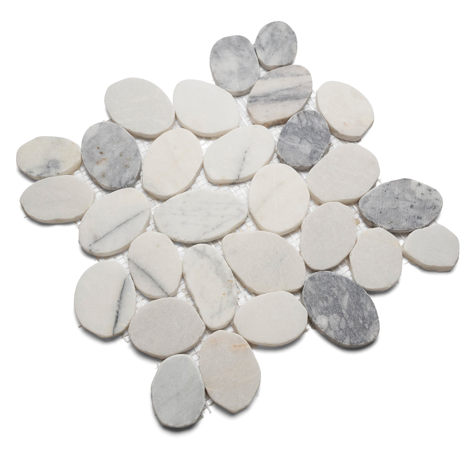 Milas Lilac Xl Jumbo Sliced Pebble - Pebble Tile Shop