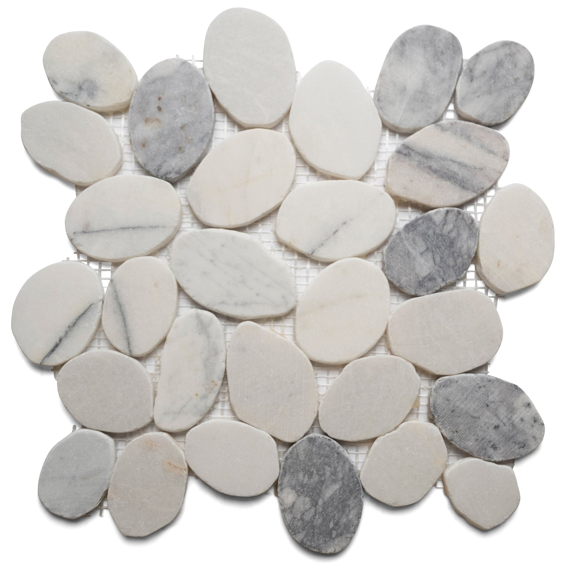 Milas Lilac Xl Jumbo Sliced Pebble - Pebble Tile Shop