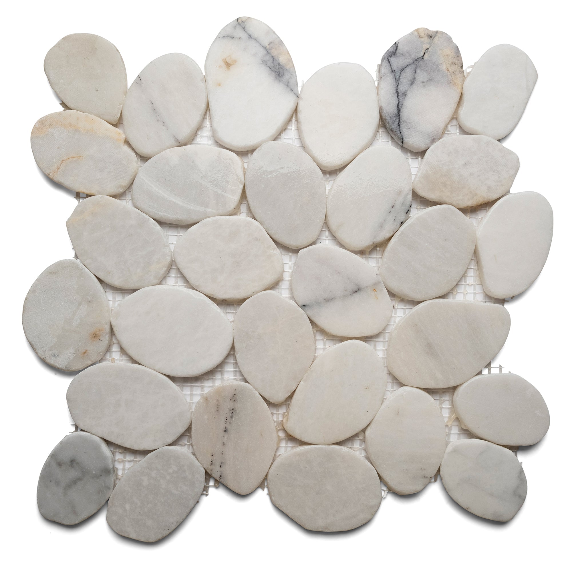 Milas Lilac Xl Jumbo Sliced Pebble - Pebble Tile Shop