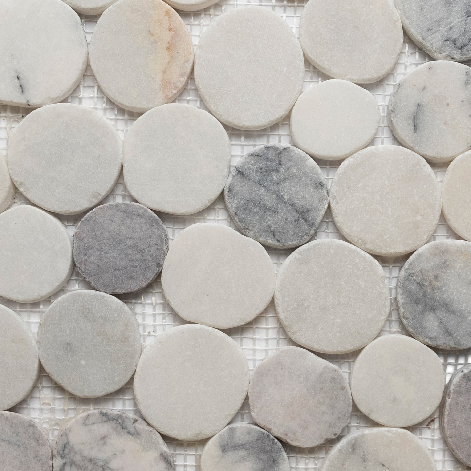 Milas Lilac Moon Mosaic - Pebble Tile Shop