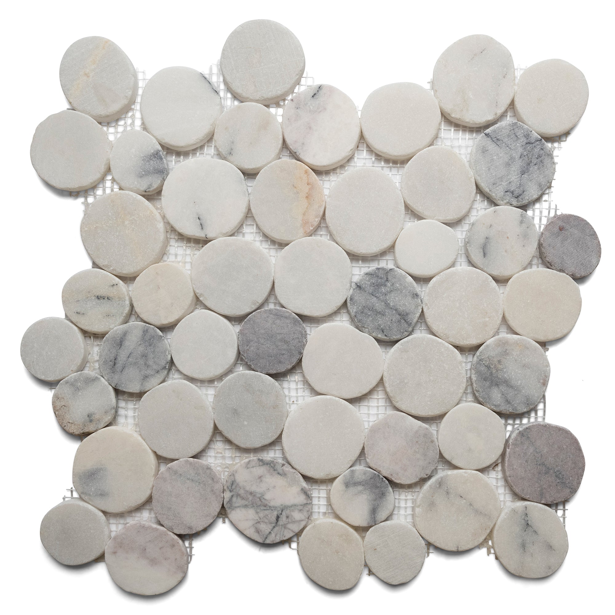 Milas Lilac Moon Mosaic - Pebble Tile Shop