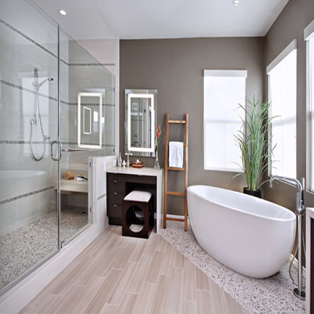 Bali Cloud Pebble Tile Bathroom Flooring & Shower - Pebble Tile Shop